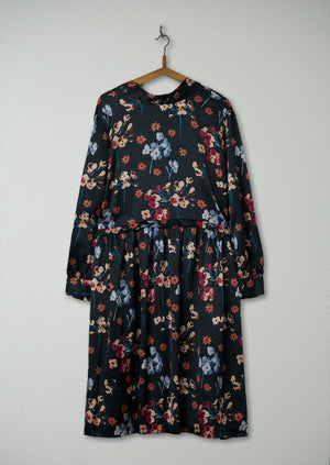 Reworn Floral Print Dress Size 16 (583) | Multi