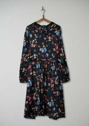 Reworn Floral Print Dress Size 16 (583) | Multi