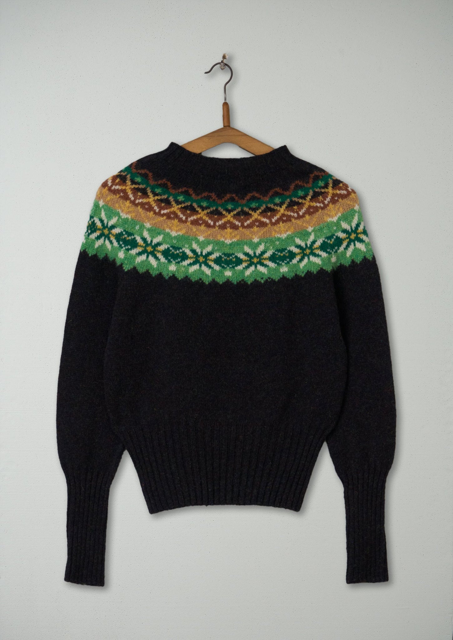 Reworn Fair Isle Sweater Size S (280) | Multi