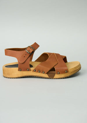 Reworn Moheda Sandals Size 38 (303) | Tan