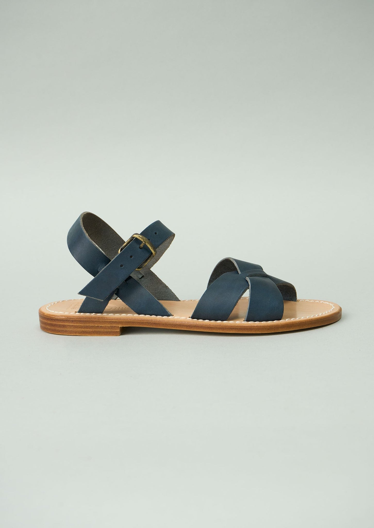 Reworn La Botte Gardiane Pac Sandals Size 36 (322) | Darkest Navy