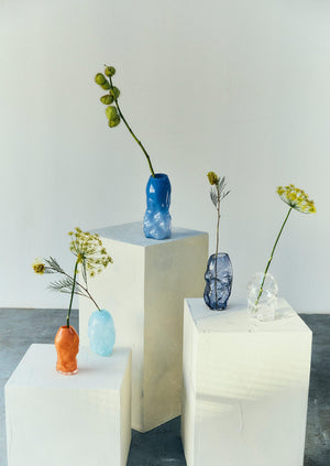 Rosie Stonham Small Membrane Vase | Pale Blue