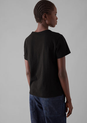 Sadie Organic Cotton Boy Tee | Carbon Black