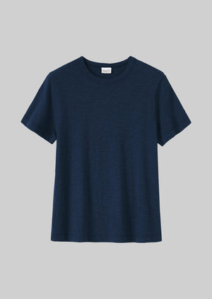 Sadie Organic Cotton Boy Tee | Dark Indigo