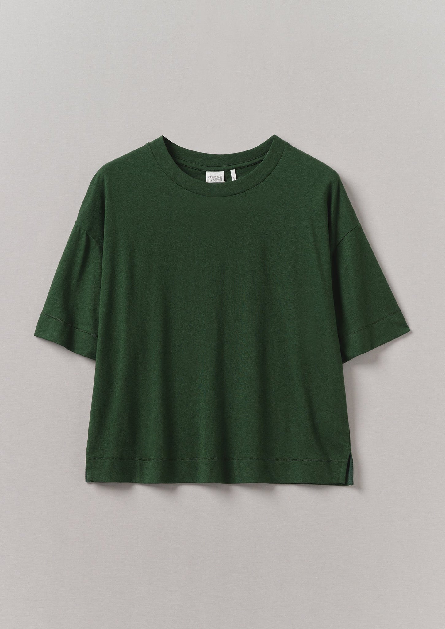 Cotton Hemp Boxy Tee | Washi Green