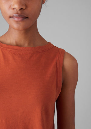 Garment Dyed Organic Cotton Tank Top | Ginger Nut