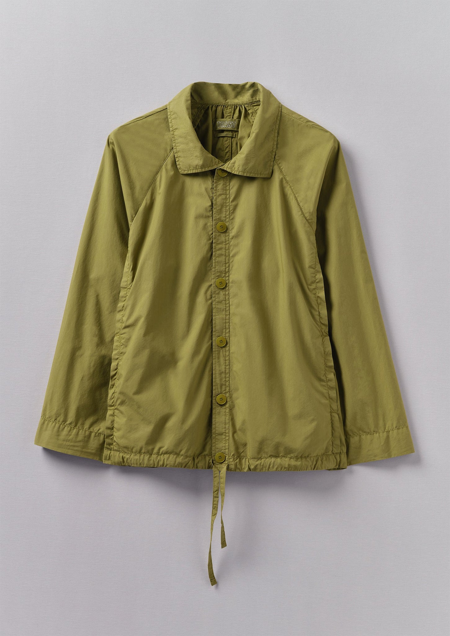 Cotton Poplin Raglan Jacket | Wax Green