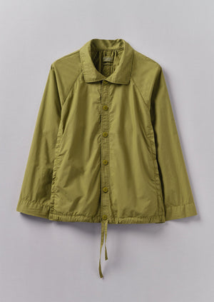 Cotton Poplin Raglan Jacket | Wax Green