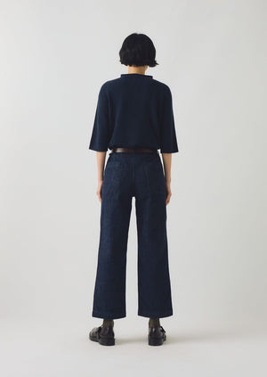 Ashley Organic Cropped Jeans | Indigo