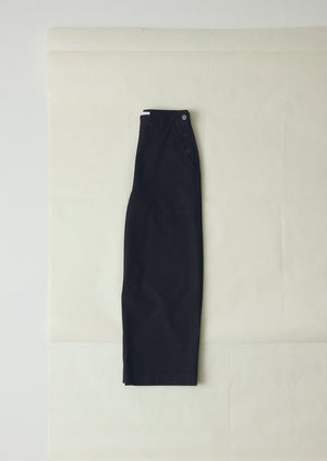 Annie Organic Denim Side Button Jeans | Black