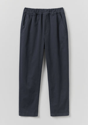Gabi Cotton Pull On Trousers | Storm Blue