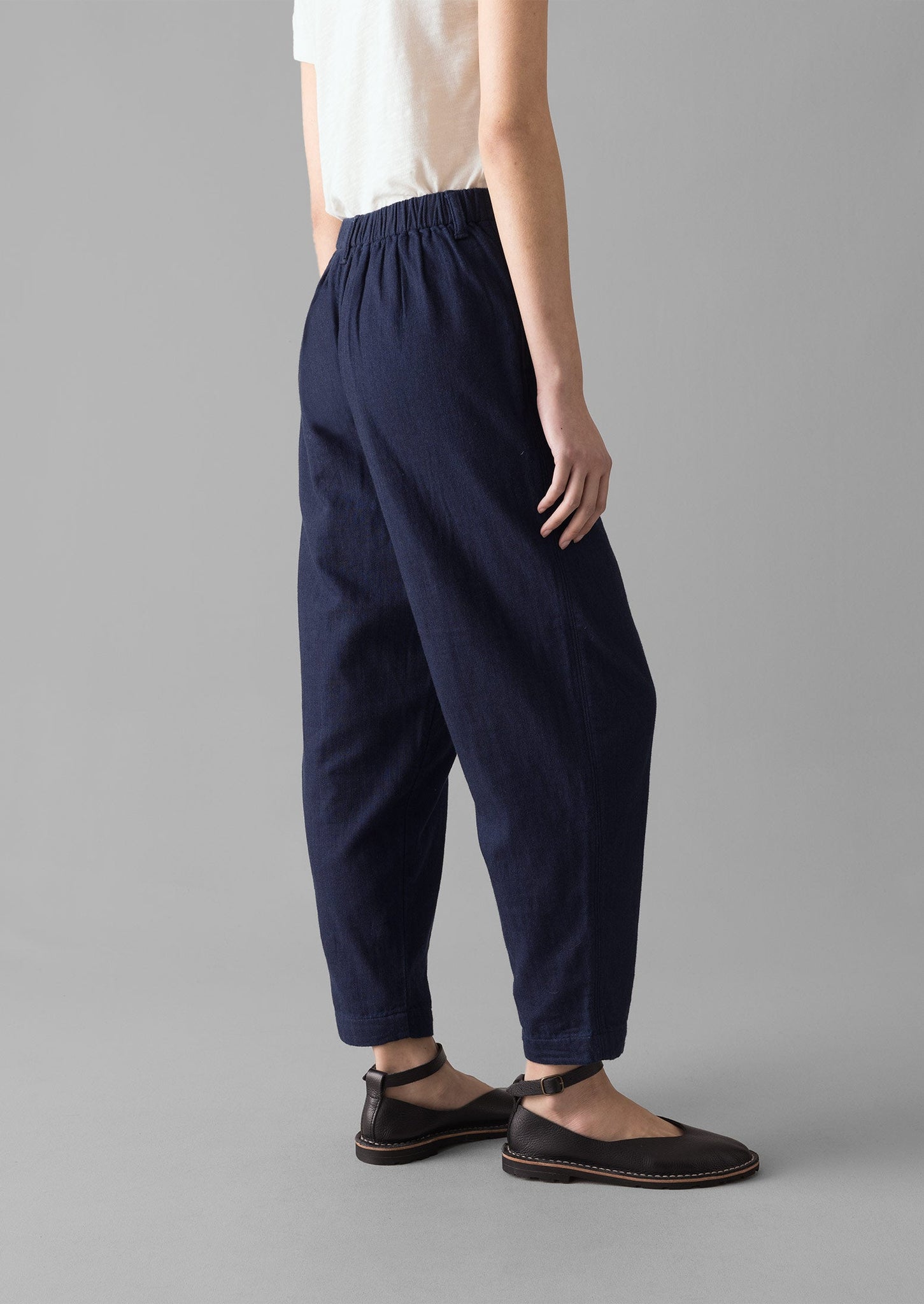 Alix Indigo Twill Trousers | Indigo