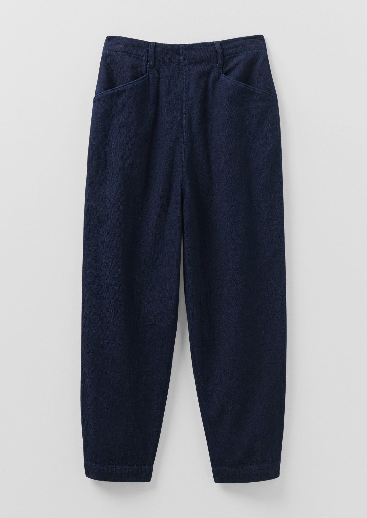 Alix Indigo Twill Trousers | Indigo