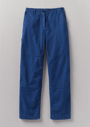 Cotton Herringbone Workwear Trousers | Thistle