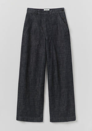 Annie Organic Denim Full Length Jeans | Indigo