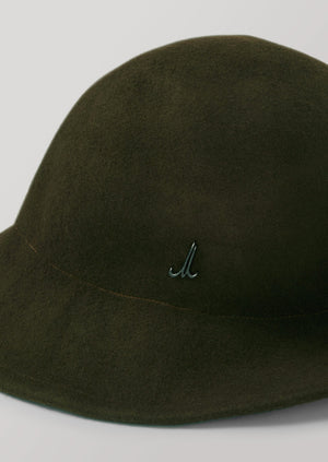 Muehlbauer Wire Brim Felt Hat | Olive