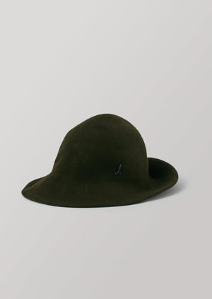 Muehlbauer Wire Brim Felt Hat | Olive