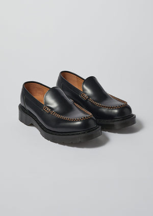 Solovair Leather Loafers | Black