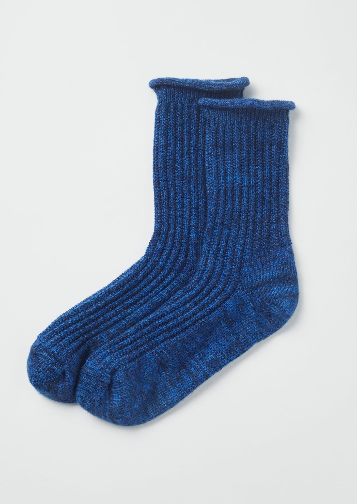 Cotton Rib Socks | Ink Blue