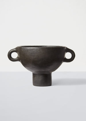 Longpi Fruit Bowl | Black Clay