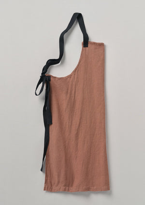 Linen Workwear Apron | Clay