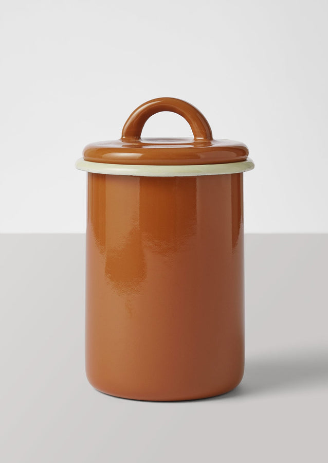 Enamel Storage Jar | Cumin