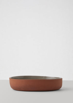 Wonki Ware Oven Dish | Terracotta/Mushroom