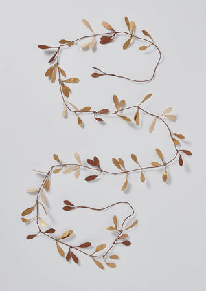 Mistletoe Paper Tinsel | Copper/Gold
