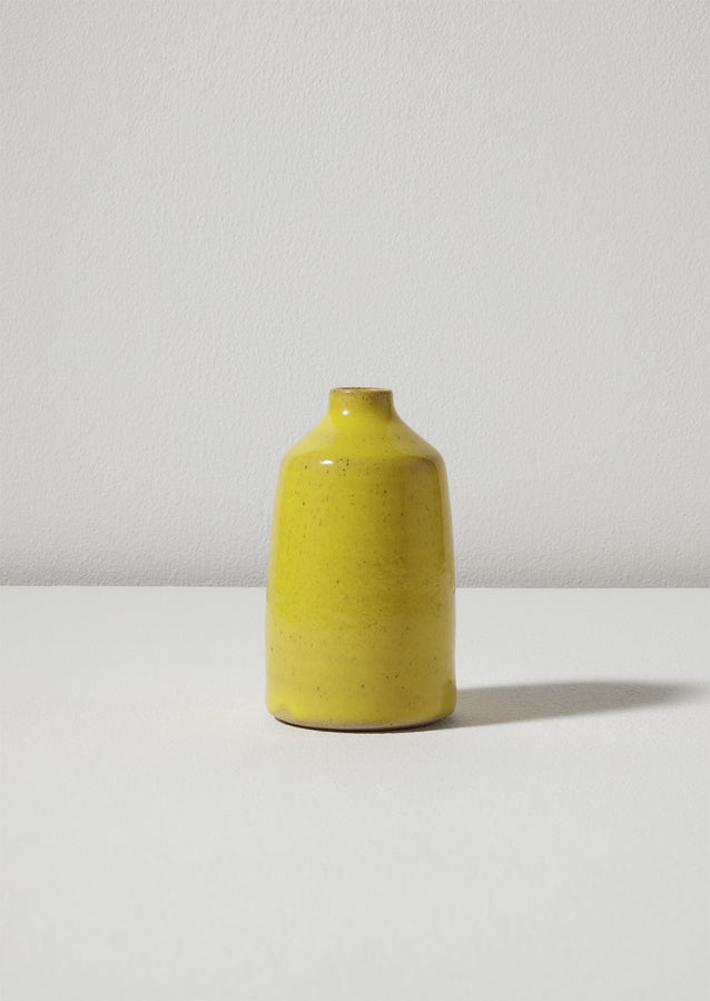 Lucy Rutter Small Bottle Vase | Yellow